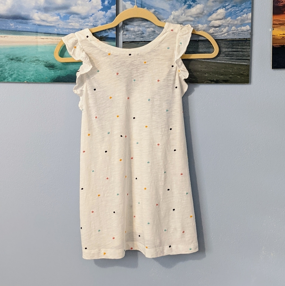 Loft Ruffle sleeve tank top, small